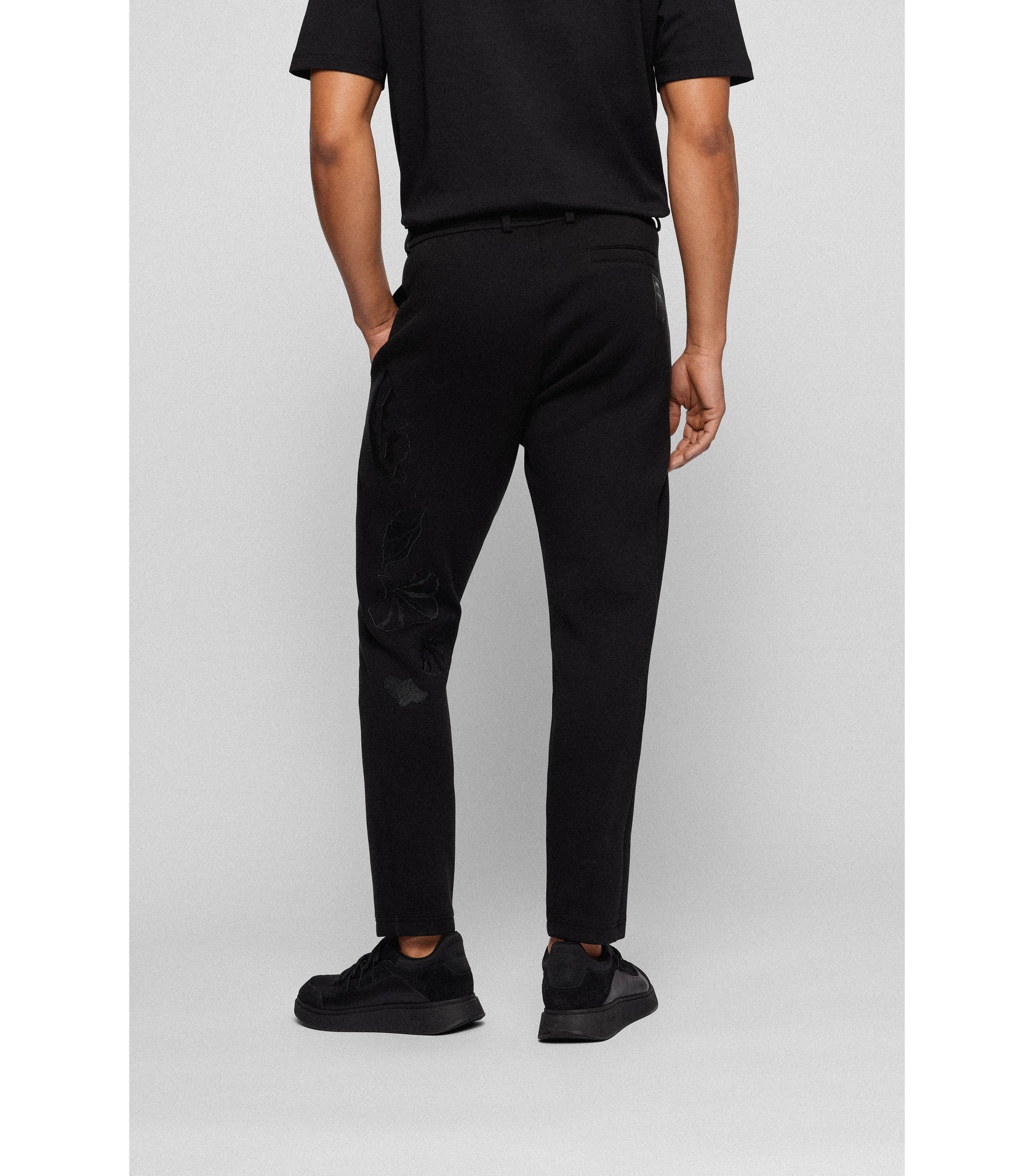New Hugo Boss Anthony Joshua AJ BXNG black tracksuit jogging bottoms pants XXL New Hugo Boss Anthony Joshua AJ BXNG black tracksuit jogging bottoms pants XXL